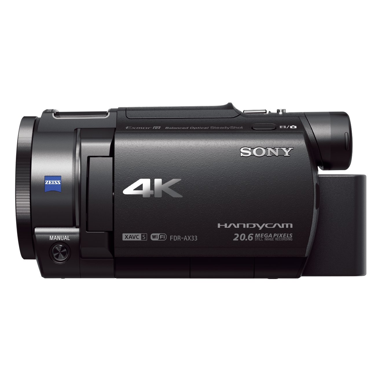 Sony Handycam FDR-AX33 4K Flash Black