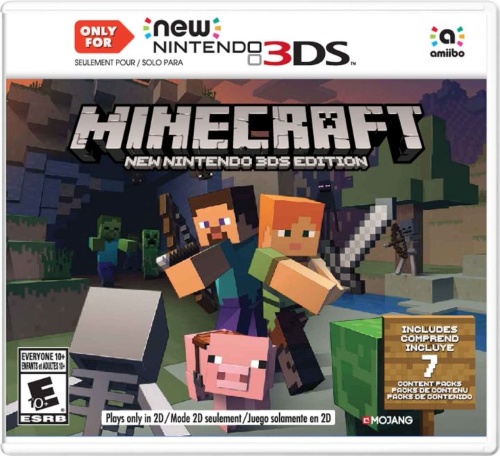 Minecraft New Nintendo 3DS Edition, Nintendo 3DS-peli hintaan  € -  
