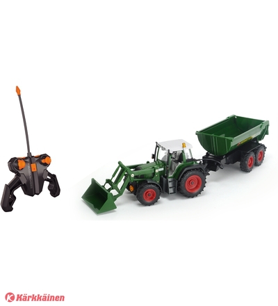 Dickie RC traktori + perävaunu hintaan  € 