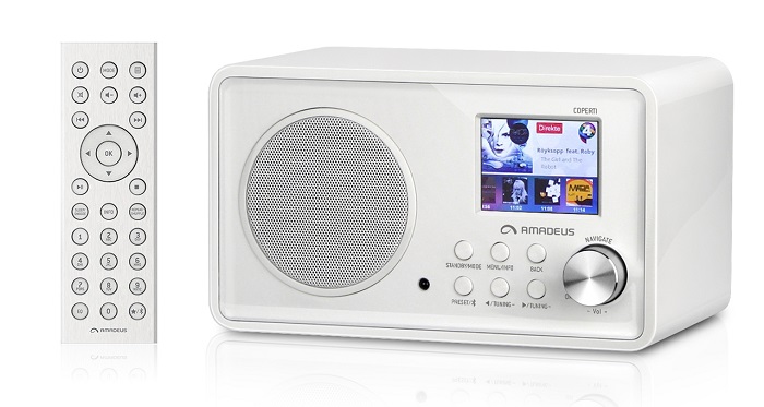 Amadeus Coperti, DAB Bluetooth Internet radio hintaan 199 € -  