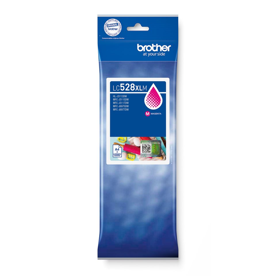 Brother LC528XLM - High Yield - magenta - original - ink cartridge