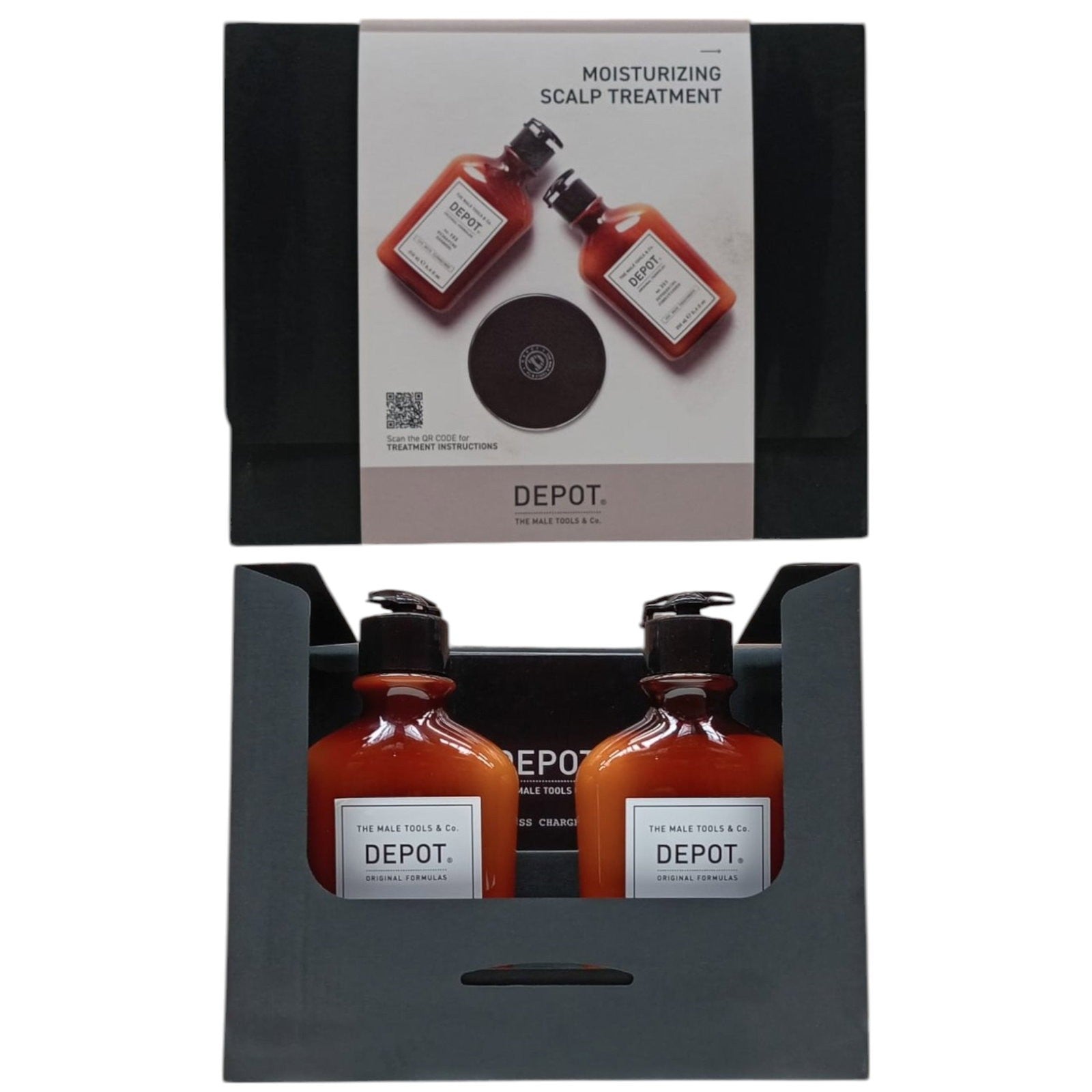 Depot Shampoo Kit No. 103 Pro-Vitamiini B5 ja Hoitoaine No. 201 Botanical Complex 250 ml - Kosteutus ja Hiusten Elvytys