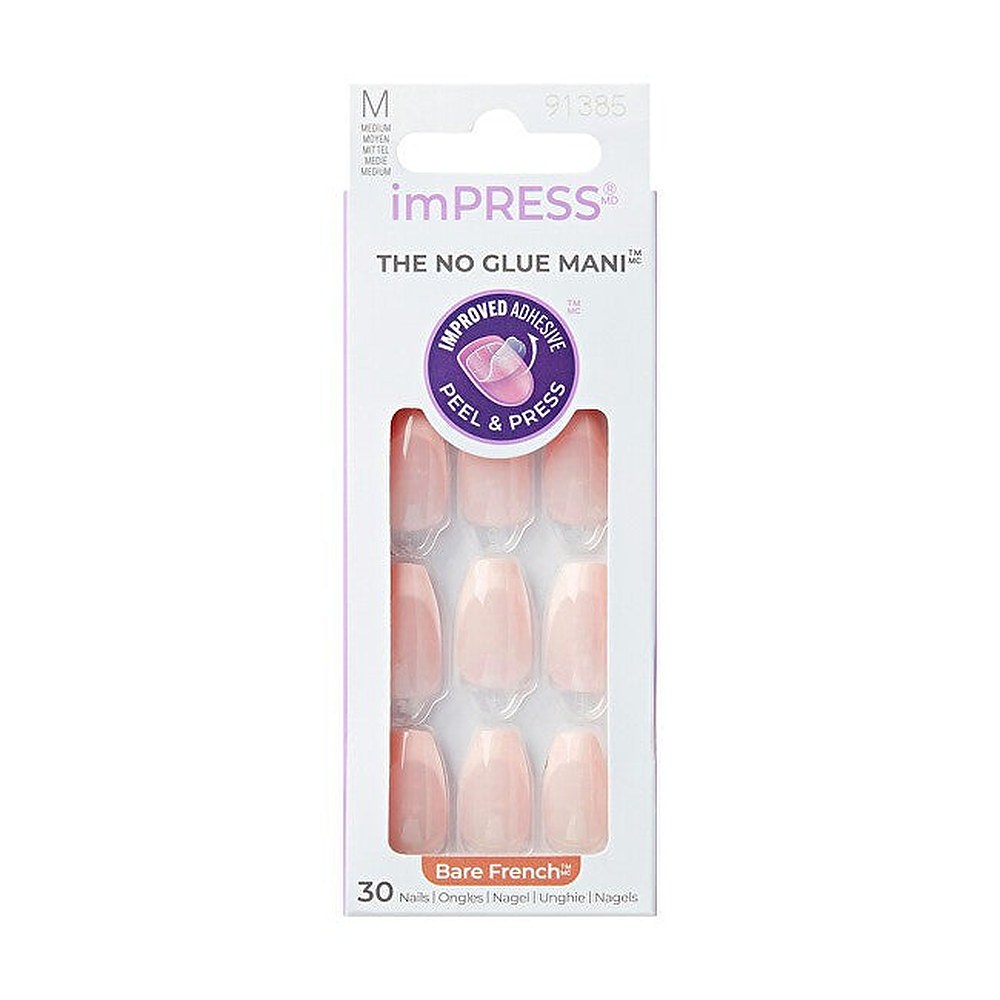 Kiss Unghie Autoadesive Impress Nails Originali 30 Pezzi — Unghie finte
