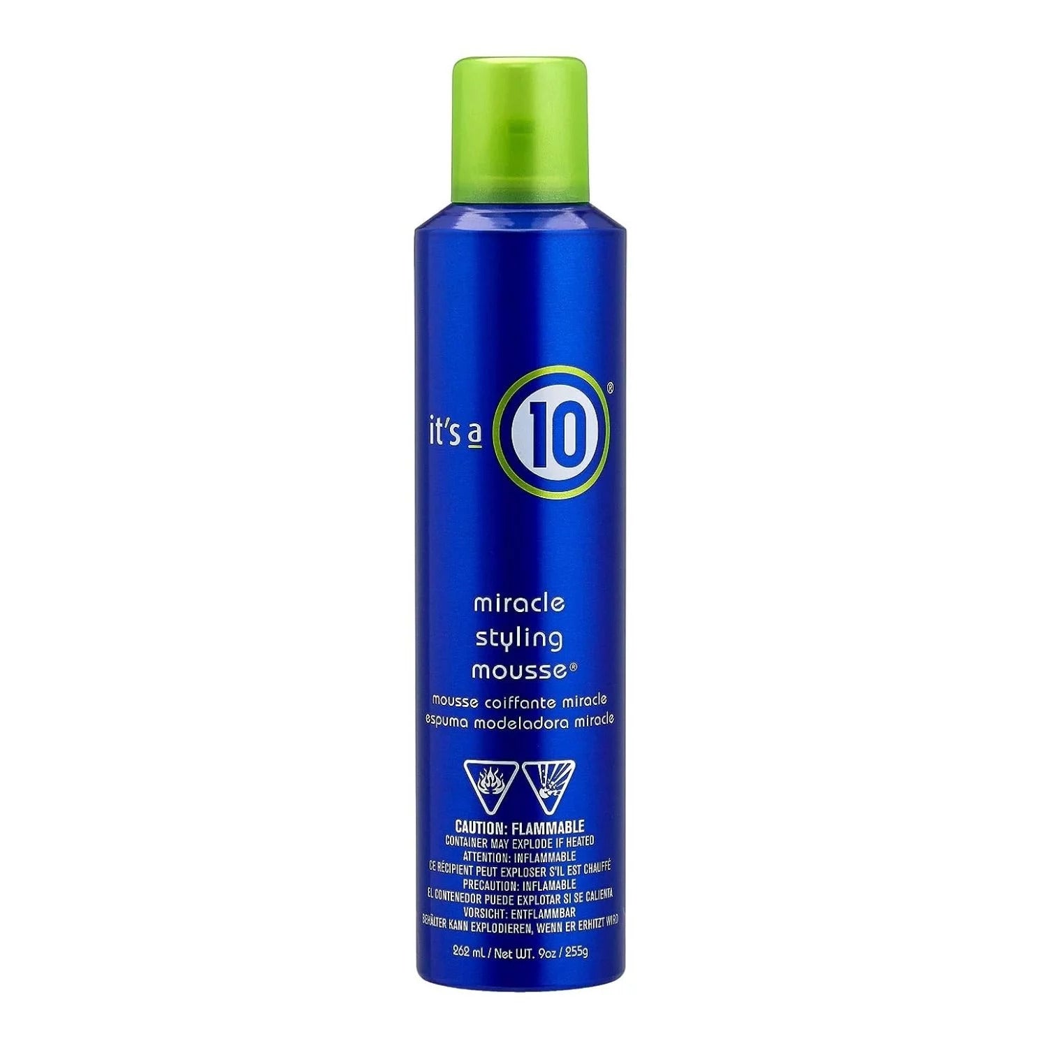 It's a 10 Miracle Hair Styling Foam volyymia varten, Medium Hold, 262ml