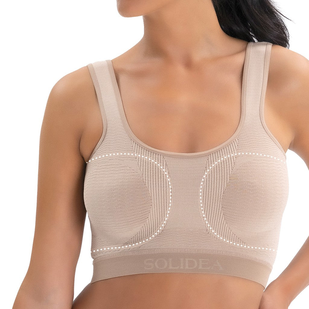 Solidea Silver Wave Secret Skin -mikrohierontarintaliivit musta 5XL