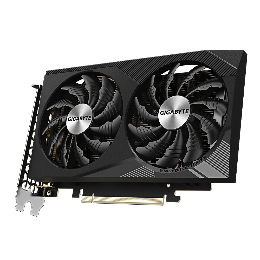 Gigabyte GeForce RTX 3050 WINDFORCE V2 OC 8 Gt -näytönohjain