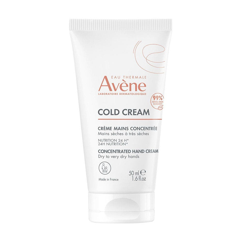 Avène Cold Cream tiivistetty käsivoide kuiville ja erittäin kuiville käsille 50 ml
