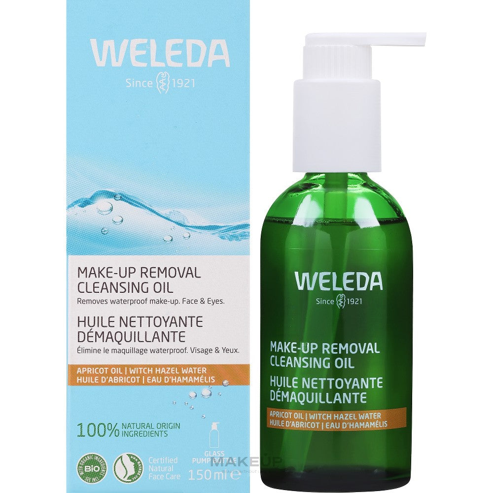 Weleda ORGANIC meikinpoistoöljy 150ml