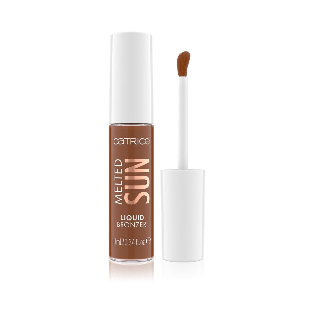 Catrice Melted Sun nestemäinen bronzer matta efektiväri 035 Toasty Tan 10 ml