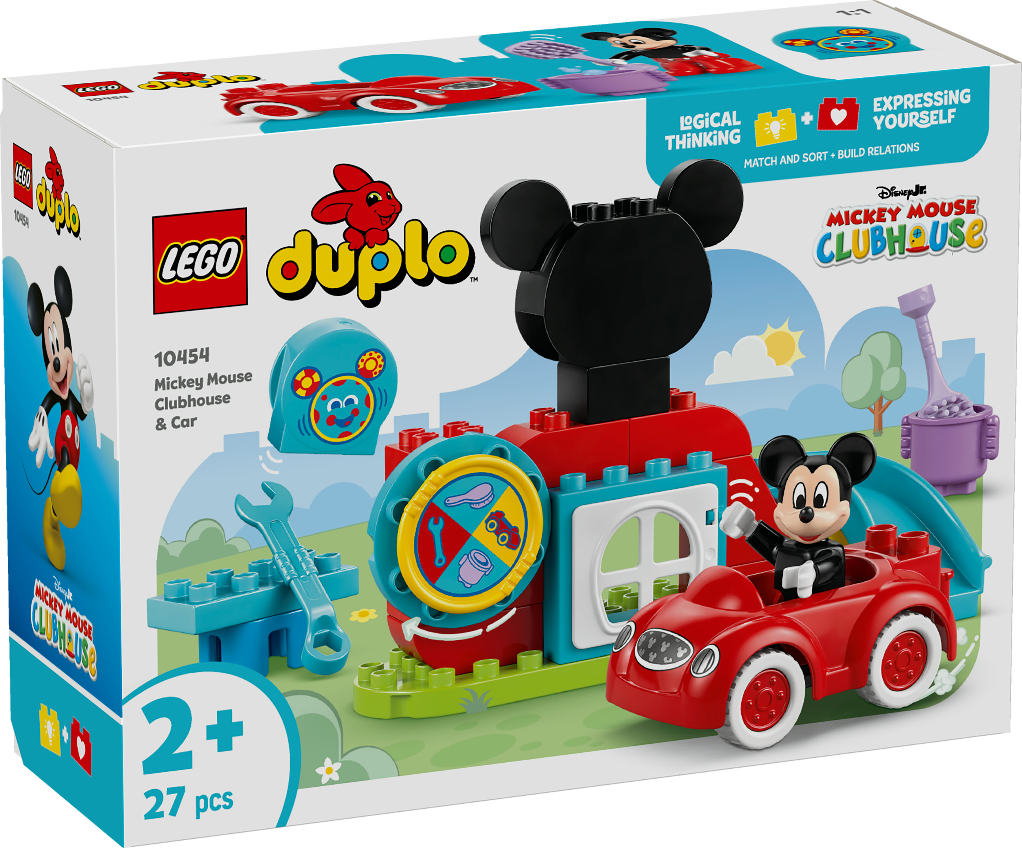 LEGO DUPLO Disney TM - Mikki Hiiren kerhotalo ja auto (10454)