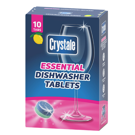 Crystale Essential Dishwasher Tablets - 10 kpl