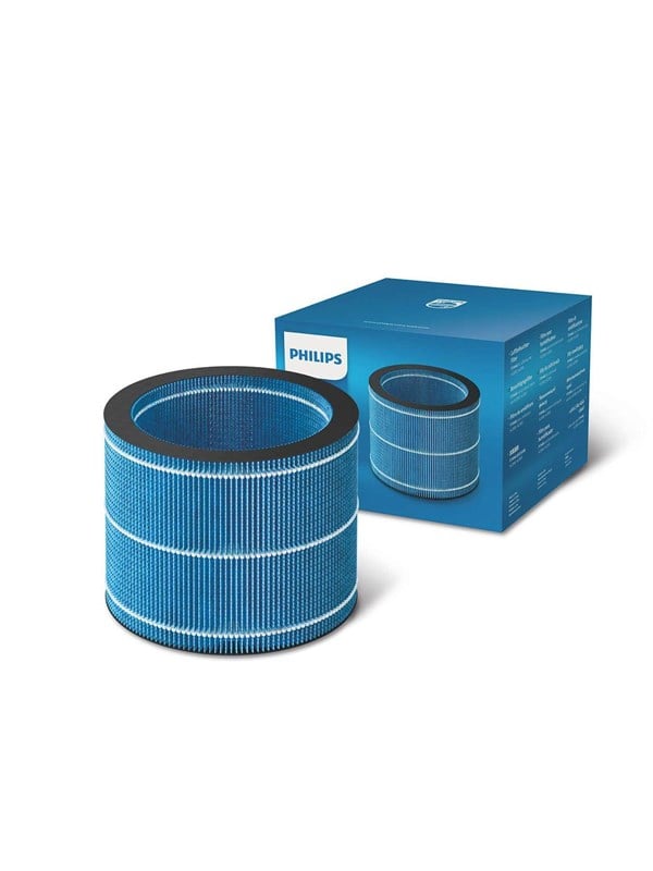 Philips Genuine replacement filter FY3446/30 Kostutuslevy, Suodatin, Sininen, 1 kpl, HU3918, HU3916, HU3915, HU2718, HU2716, 130 mm, 190 mm