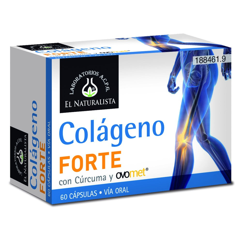 El Natural Collagen Forte kurkumalla ja Ovomet 60 kapselilla