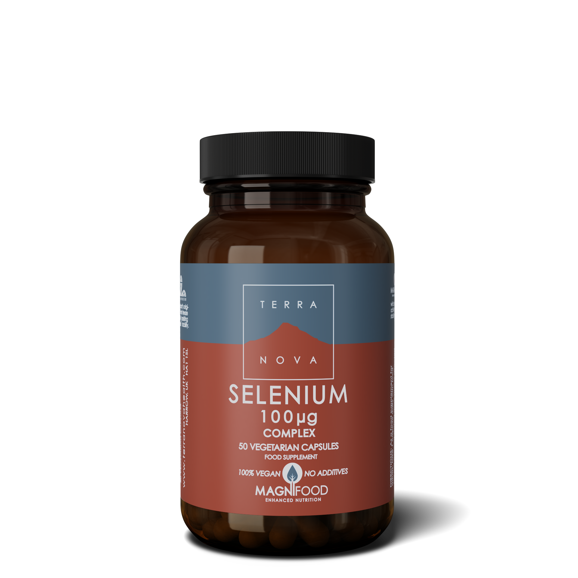 Terranova Selenium 100 ug Complex, 50 kaps.