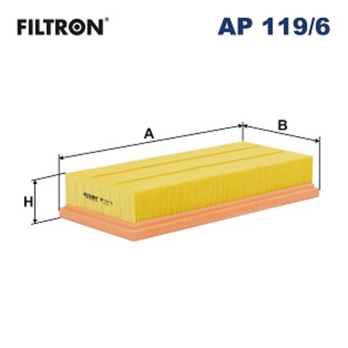 Ilmansuodatin FILTRON AP 119/6