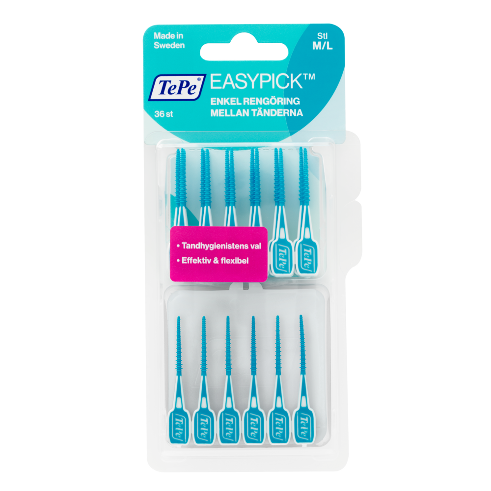 TePe Hammastikku Easypick M/L turkoosi 36 kpl
