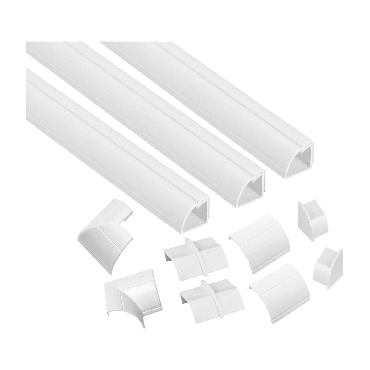 D-line Kaapelikanavasetti 3 X 1m 22x22mm