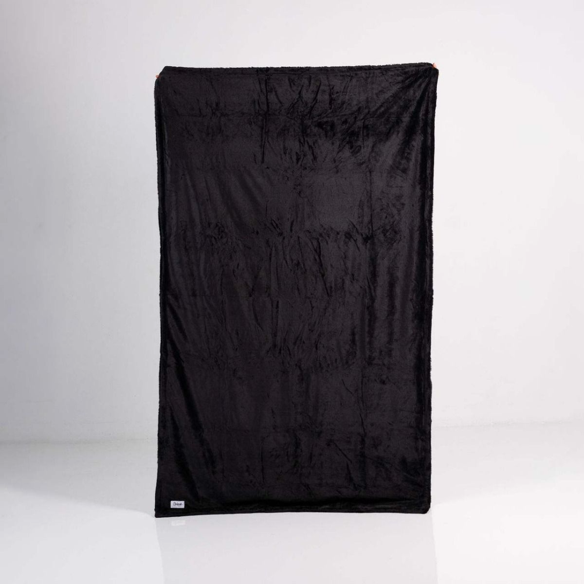 Splash Blanket Furlush Black Large 200x200 cm Seksilakana