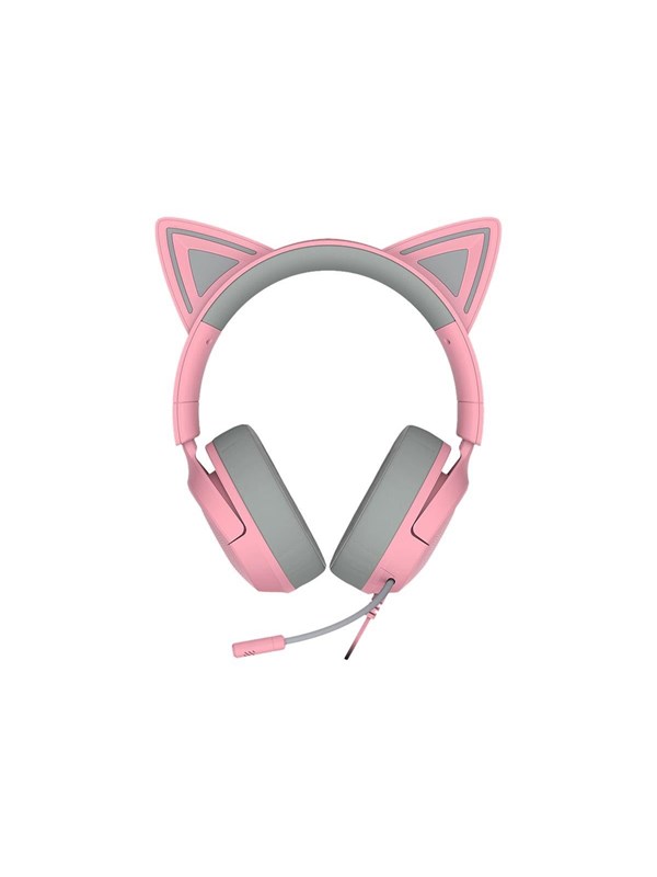 Razer Kraken Kitty V3 X -pelikuulokemikrofoni, quartz