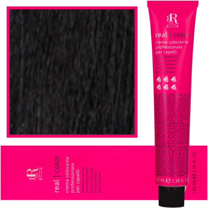 RR Line Hiusvärivoide 100 ml 1.0 | Musta