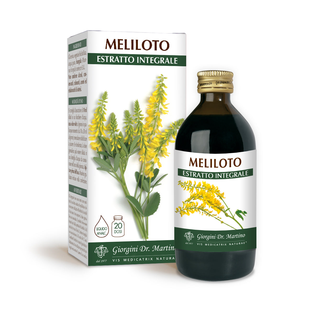 Dr Giorgini Meliloto Täysuute Alkoholiton Neste 200ml
