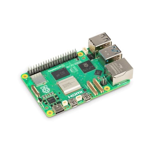 Raspberry Pi RASPBERRY-PI-5-2GB, Broadcom, 2,4 MHz, 2 GB, LPDDR4-SDRAM, SDIO, 2.0/3.2 Gen 1 (3.1 Gen 1)