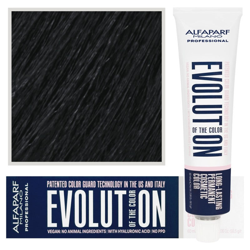 Hiusväri Alfaparf Evolution, 60 ml 1 musta