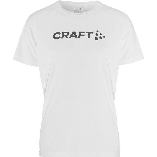 Craft CORE ESSENCE LOGO TEE M White/Granite - XL
