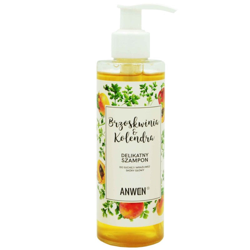 Anwen Persikka- ja korianterishampoo 200 ml