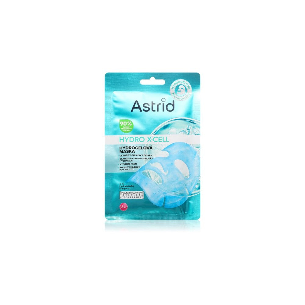 Astrid Hydro X-Cell -silottava ja ryppyjä ehkäisevä hydrogeelinaamio