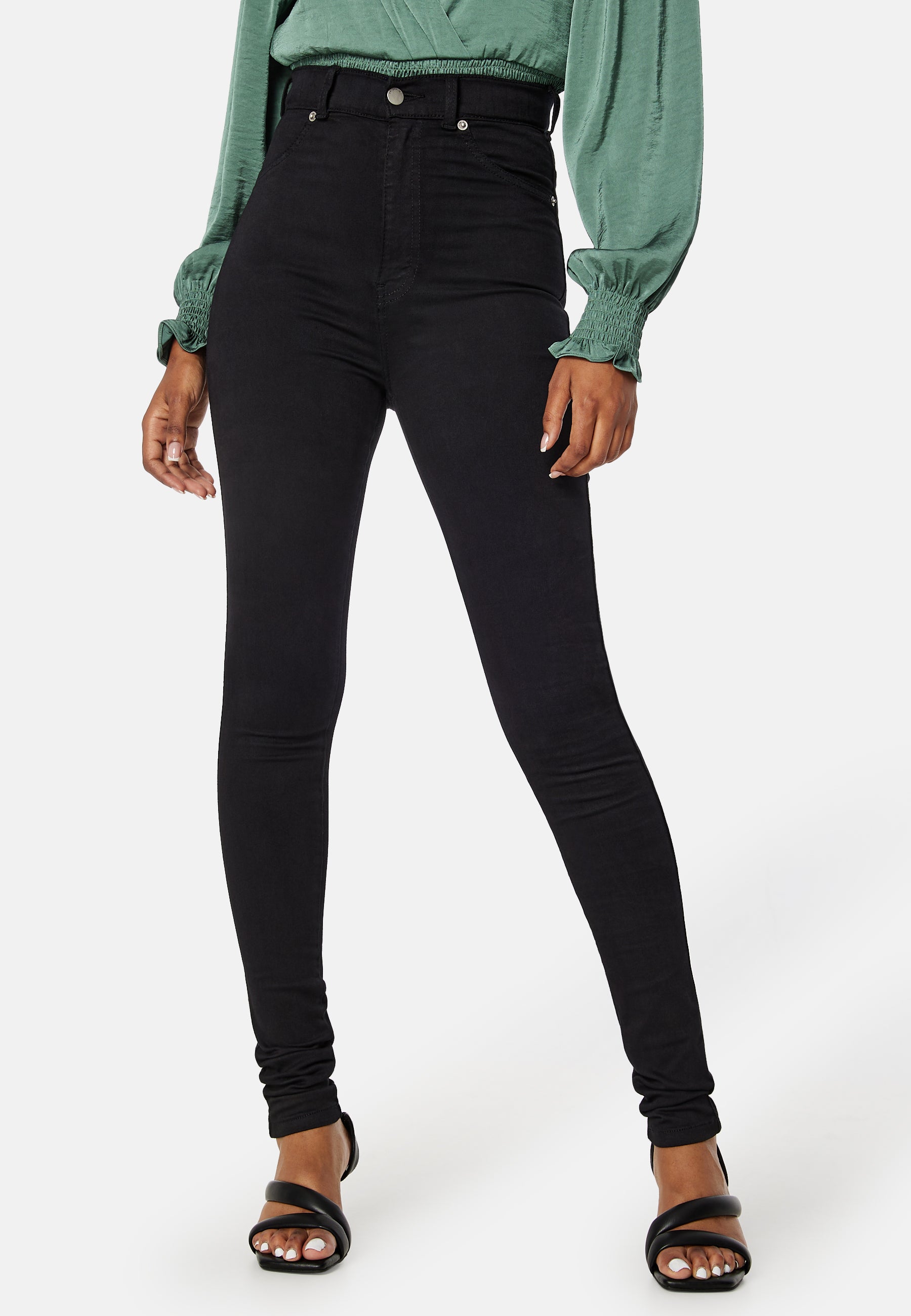 Dr. Denim Farkkuleggingsit 'Solitaire'  musta denim