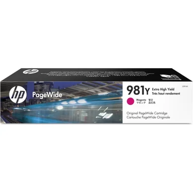 HP 981Y Erittäin suuren kapasiteetin -mustekasetti, 183 ml, magenta