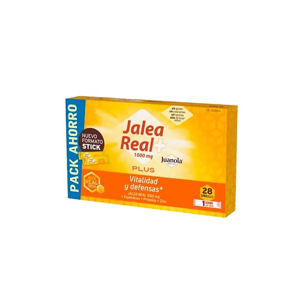 Injektiopullot Juanola Royal Jelly Plis 28 yksikköä