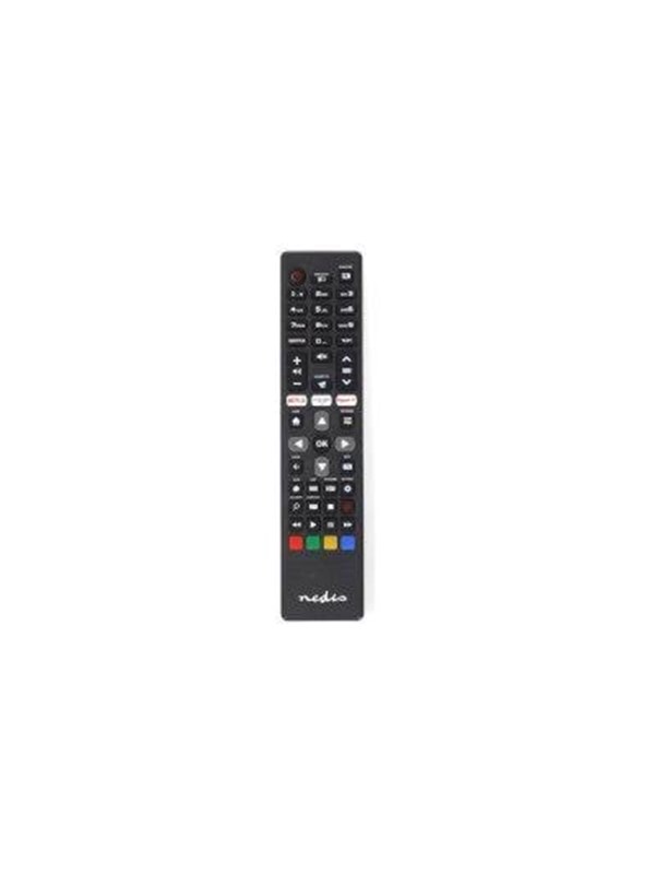 Nedis Kaukosäädin | Sopii laitteeseen: Philips | Esiohjelmoitu | 1 Laite | Amazon Prime / Netflix -näppäin / Rakuten TV Button / Smart Hub -näppäin | Infrapuna | Musta
