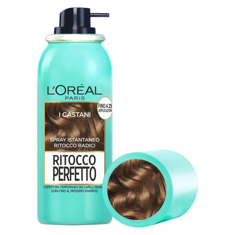 L Oreal Paris Ritocco Perfetto - Instantaaninen juurten peittosuihke ruskeille hiuksille