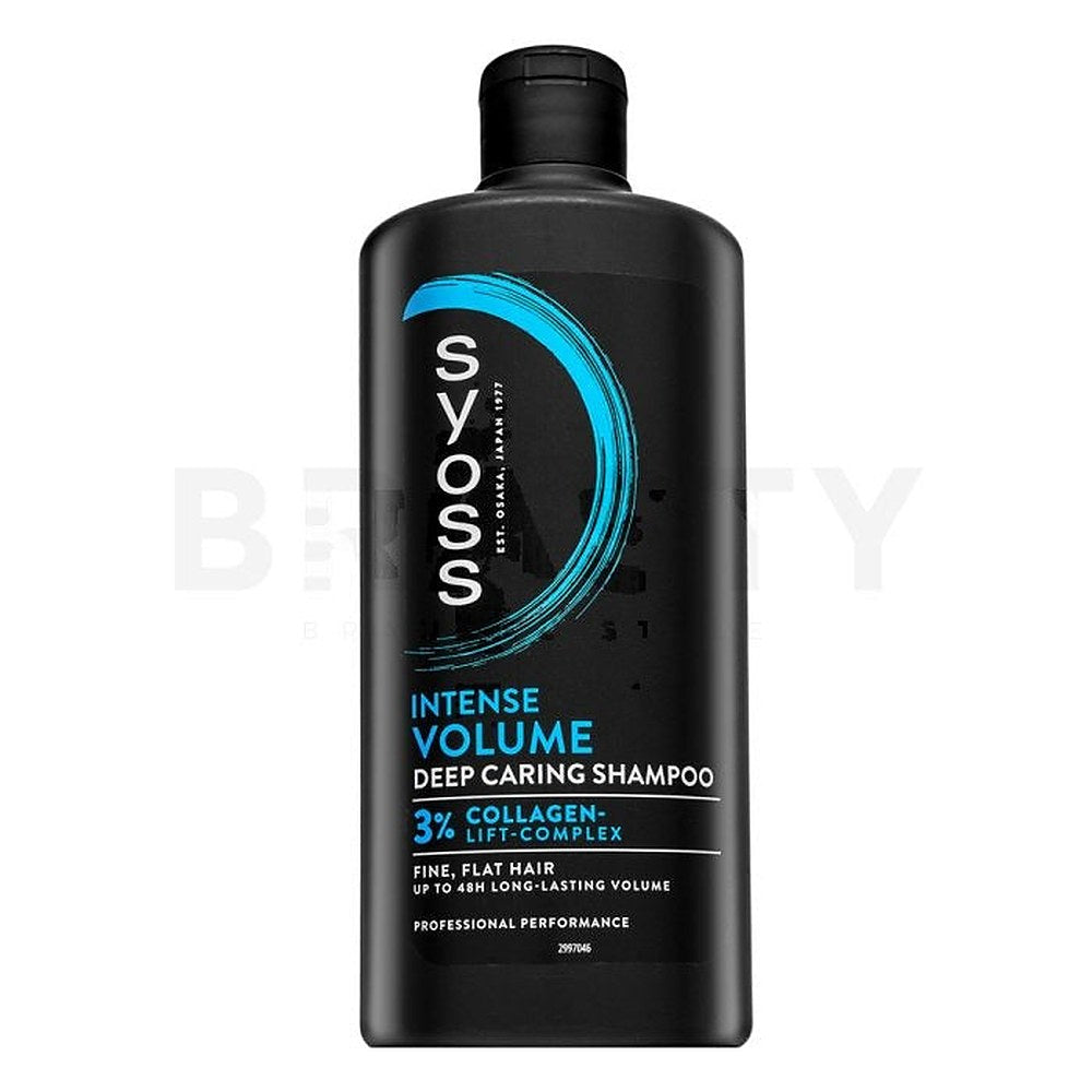 Syoss Intense Volume shampoo ohuille ja ohuille hiuksille 440 ml
