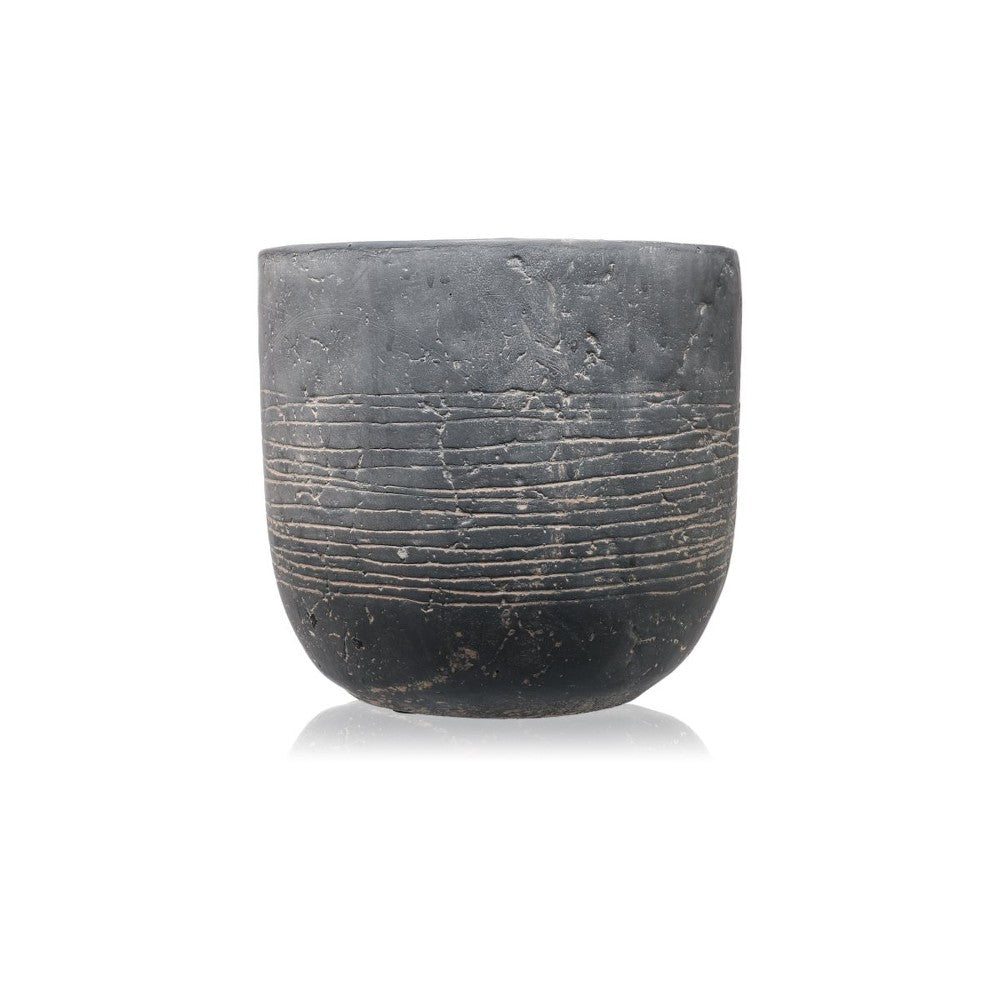 PAJU Vankka tummanharmaa ulkokynttilä 17,5×18,5 cm 1 kpl