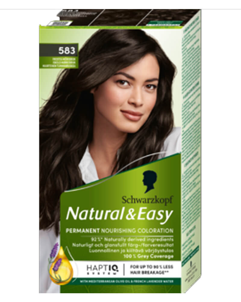Schwarzkopf Natural & Easy Hair Color 583 Frostig Mörkbrun