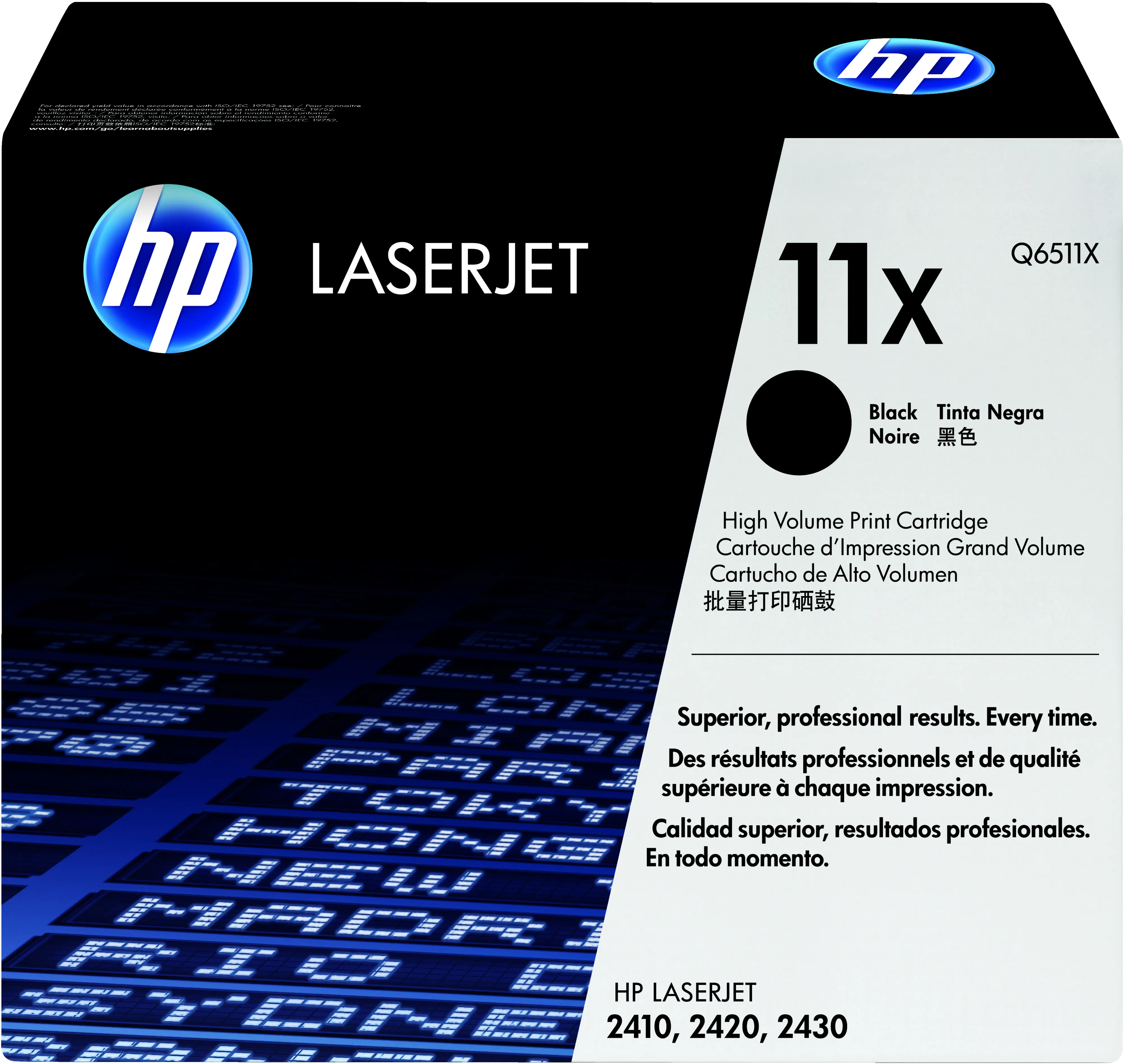 Hp Värikasetti Musta 12k - Q6511x