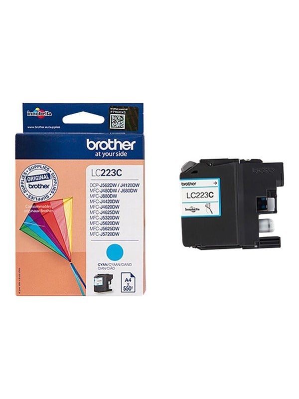 Brother LC223C-mustekasetti, syaani