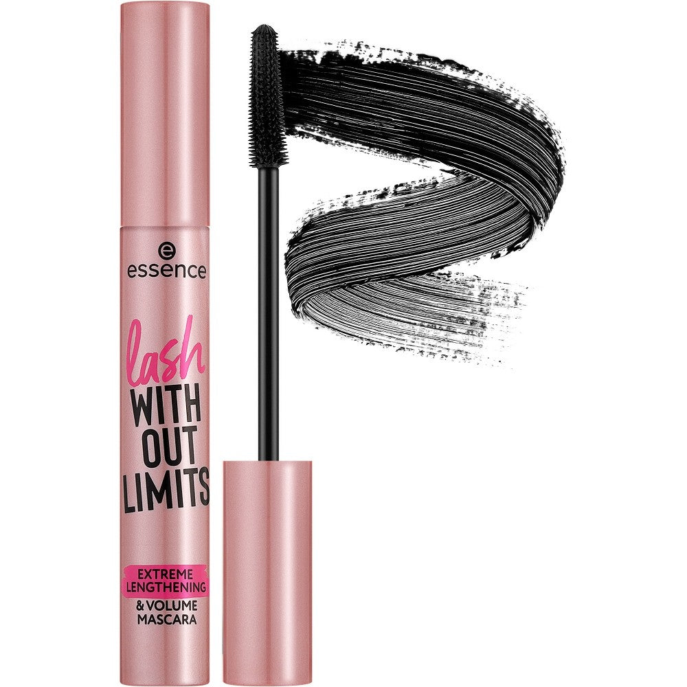 Essence Mascara Ilman Rajoja Äärimmäinen Pidentävä ja Volyymia - 01: Musta