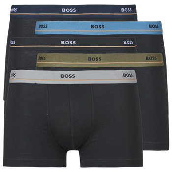 BOSS Bokserishortsit 'Essential' safiiri / harmaa / oliivi / musta