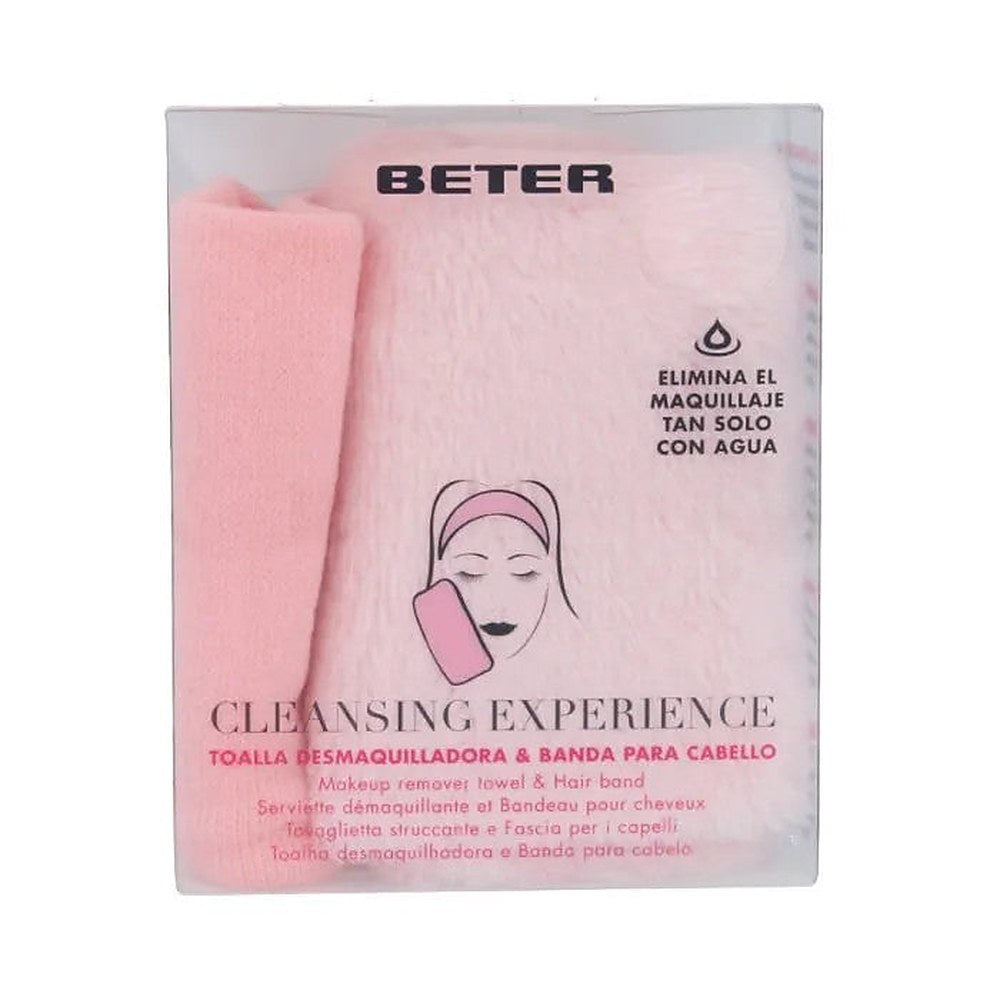 Beter Cleansing Experience Meikinpoistopyyhe ja hiusnauha
