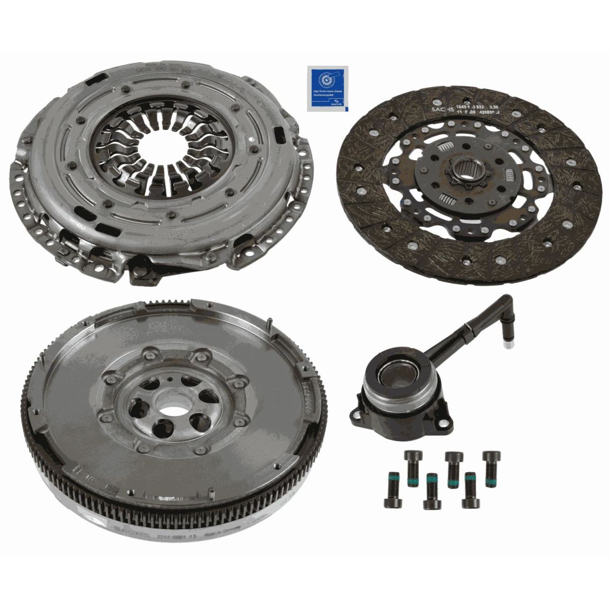 Täydellinen kytkinpaketti SACHS 2290 601 138