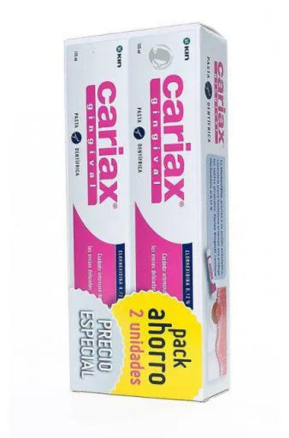 Kin Pasta Cariax Gengivale 125 ml 2 kappaletta — Hammastahna