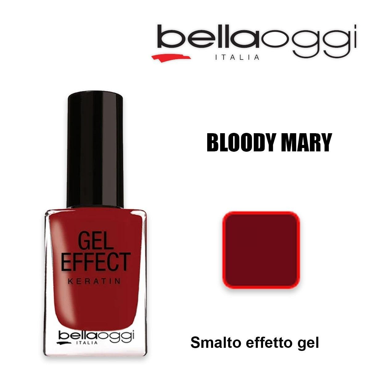 Bellaoggi Gel Effect Keratin Kynsilakka - 80 Bloody Mary