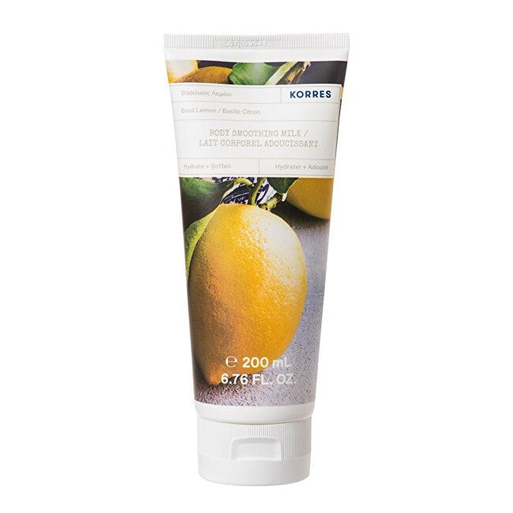 Kosteuttava vartalovoide Basil Lemon (Body Milk) 200 ml