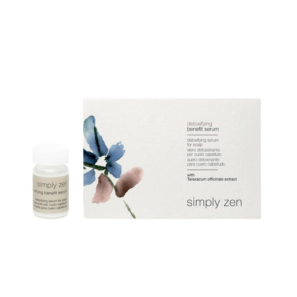 Sarja Simply Zen Detoxifying Scalp Treatment Seerum detoksifikaatioon 12 kpl 5 ml