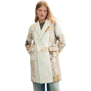 Desigual Välikausitakki beige / valkoinen