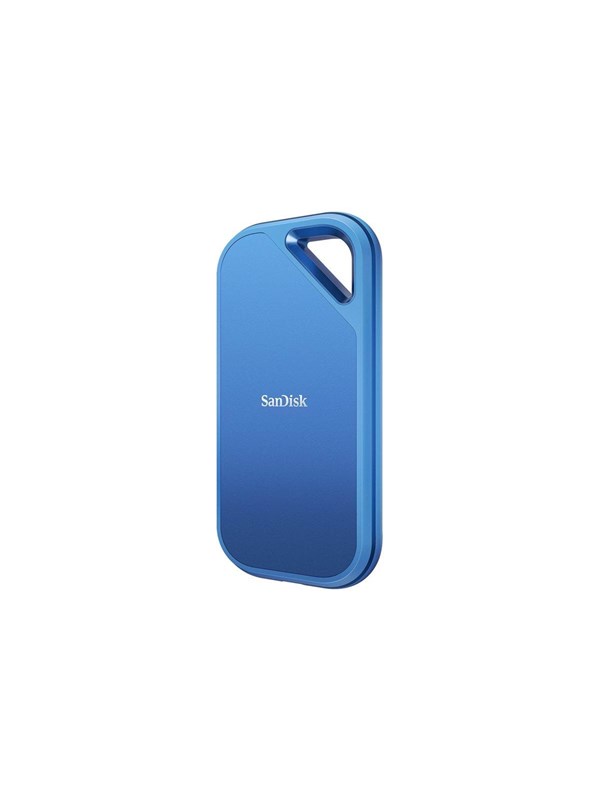 SanDisk Creator Pro 2 Tt USB 3.2 Gen 2x2 (USB-C) -ulkoinen SSD, iskunkestävä, kannettava, sininen
